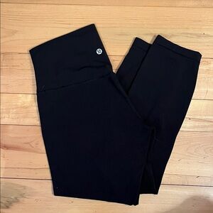 Lululemon Black Leggings Align 25” sz 8 NWOT